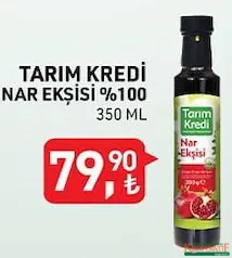 TARIM KREDİ NAR EKŞİSİ %100 350 ML TARIM KREDİ NAR EKŞİSİ %100 350 ML